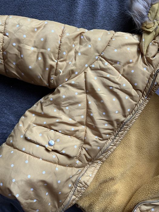 Kurtka zimowa dziewczynka zara 86