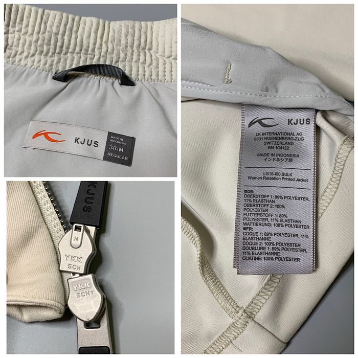 Женская комбинированная кофта kjus size M