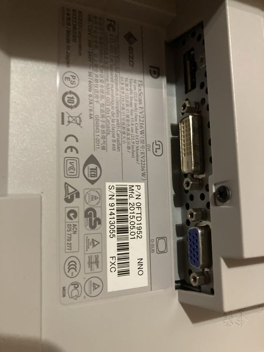 Monitor EIZO 22cale HD