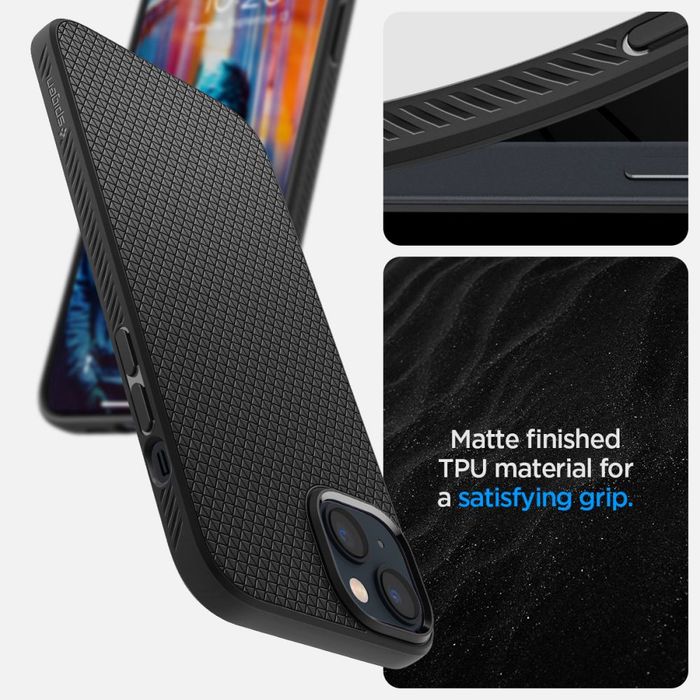 Spigen liquid Air iPhone 14 matte black