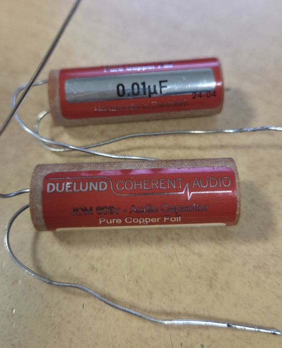 Duelund JDM Pure Copper Cap 0,01uF 600VDC