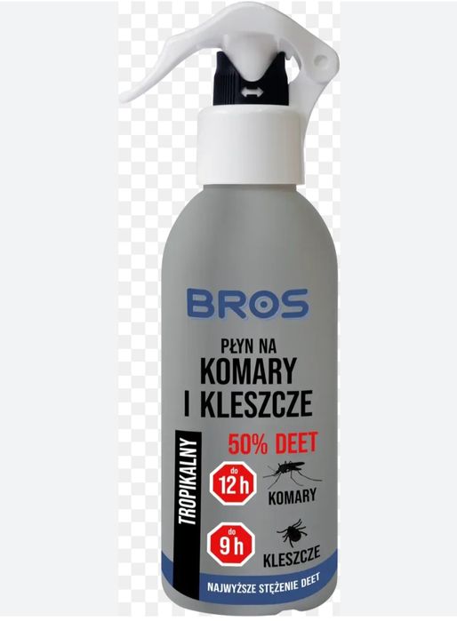 Військовий спрей від комарів і кліщів Bross Брос 50% ДЕТА