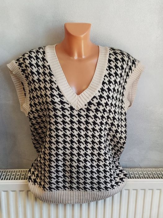 Kamizelka sweter cieply