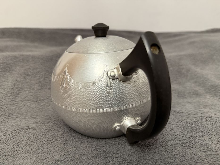 Aluminiowy czajniczek Swan Brand – Made in England