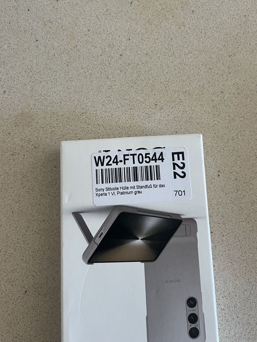 Sony Style Cover with Stand para Xperia 1 VI — Original