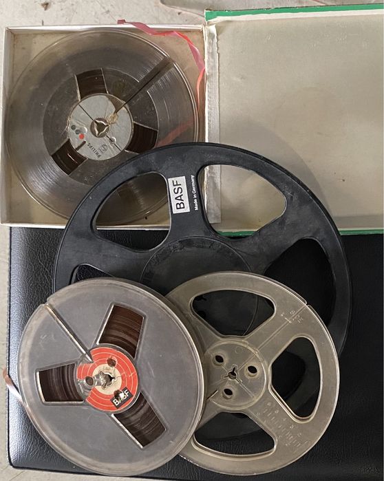 Bobines áudio gravador