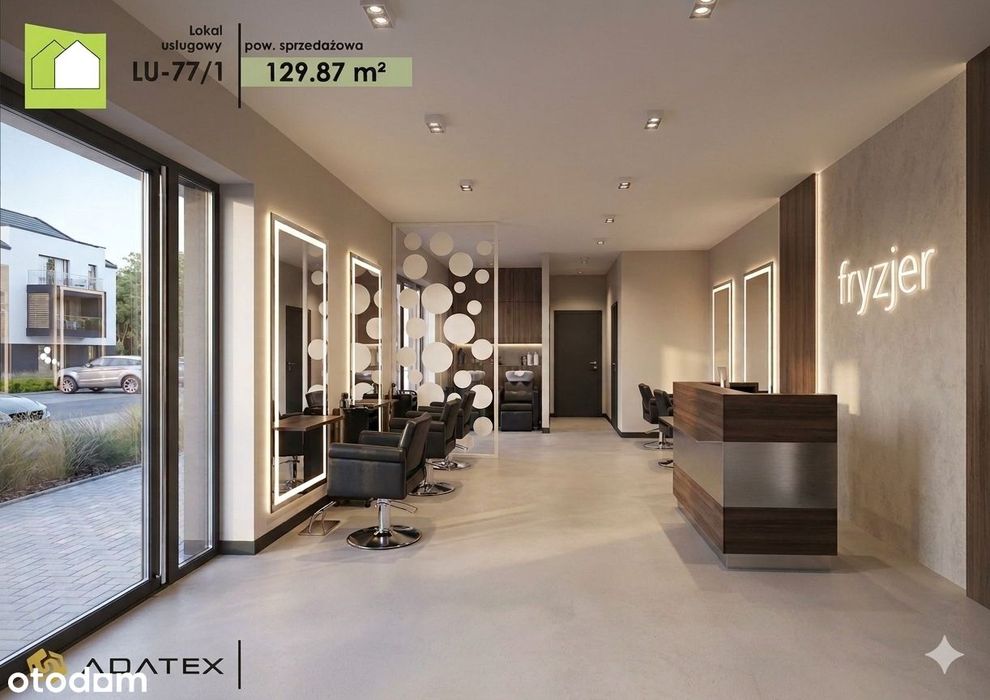 Lokal usługowy 129,87 m² | Parter