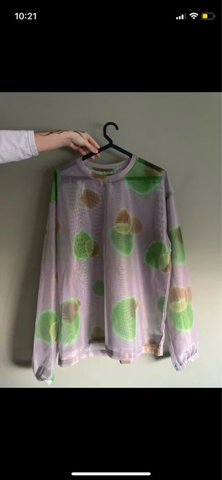 Camisola translucida stussy