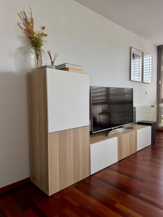 Conjunto IKEA BESTA - Movel TV+Estante