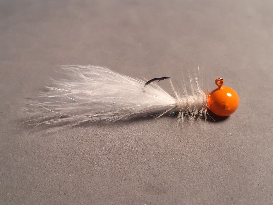 Jigi White Marabut / Pink / Black / Przynęty Pstrąg / Okoń