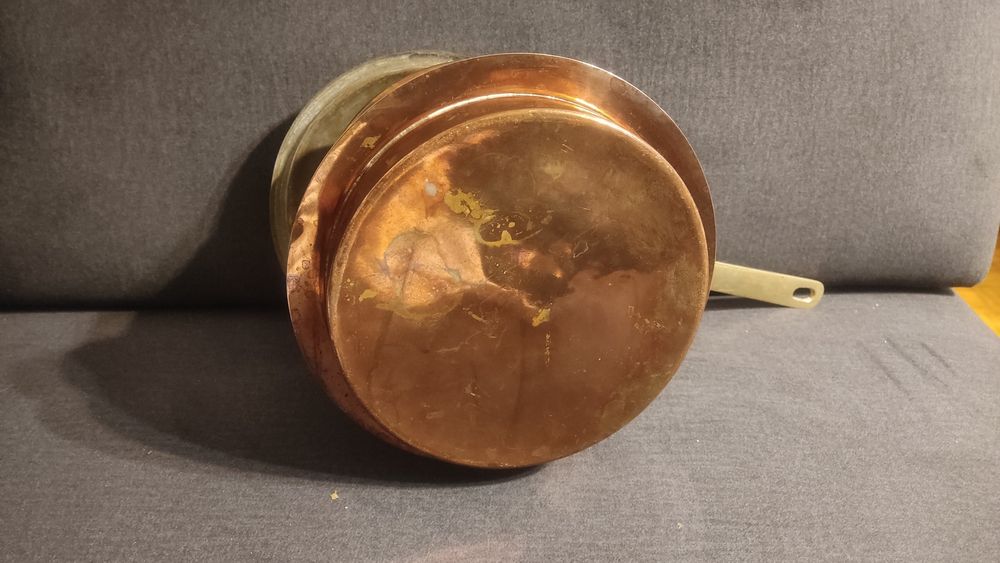 Rondel miedziany vintage