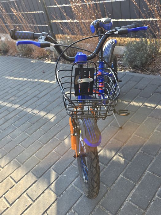 Rower 16" dla chłopca 5/6 lat