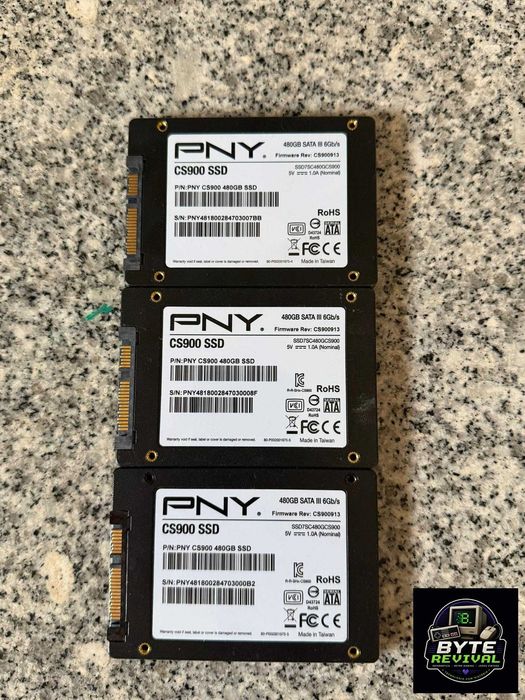 Disco SSD SATA 2'' 480GB PNY