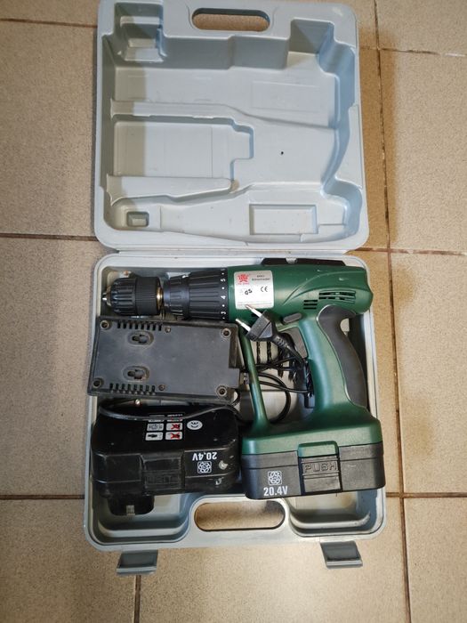 Wkrętarka akumulatorowa z baterimi i ładowarką JIN DING 20,4 V