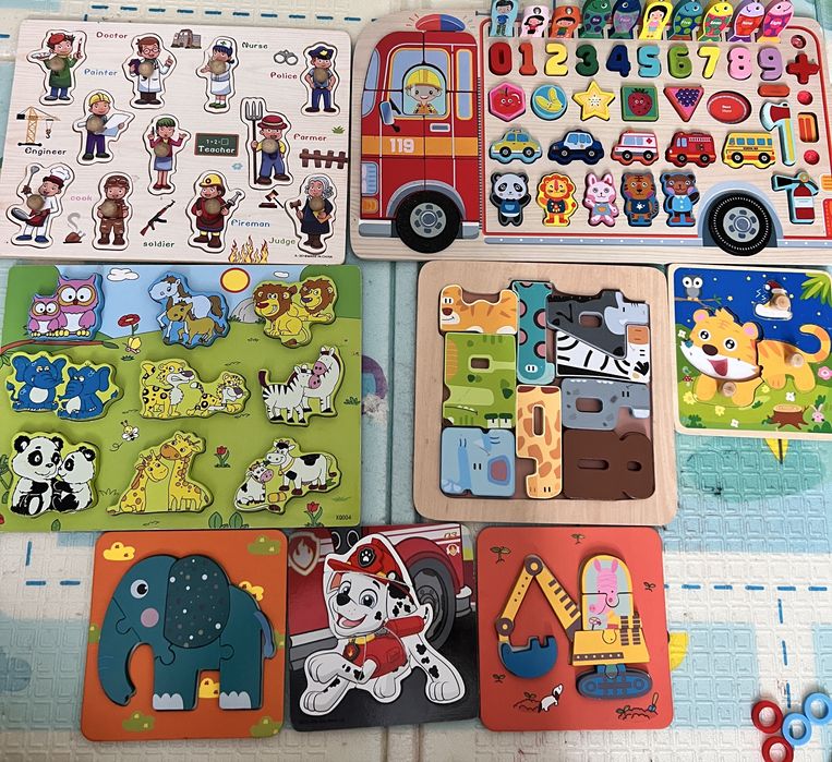 Пазли вкладиші