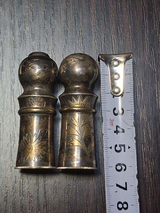 Солонка и перечница Серебро 950