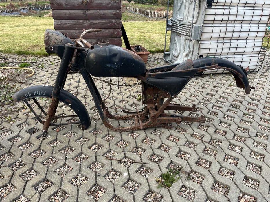 Rama WSK 125 z lat 60-tych