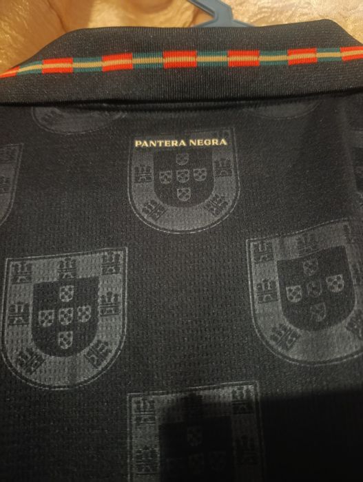 T-shirt Portugal Preta