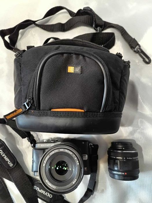 Фотоапарат Olympus PEN E-PL5 kit 40-150 мм, обьектив 14-42 мм, сумка