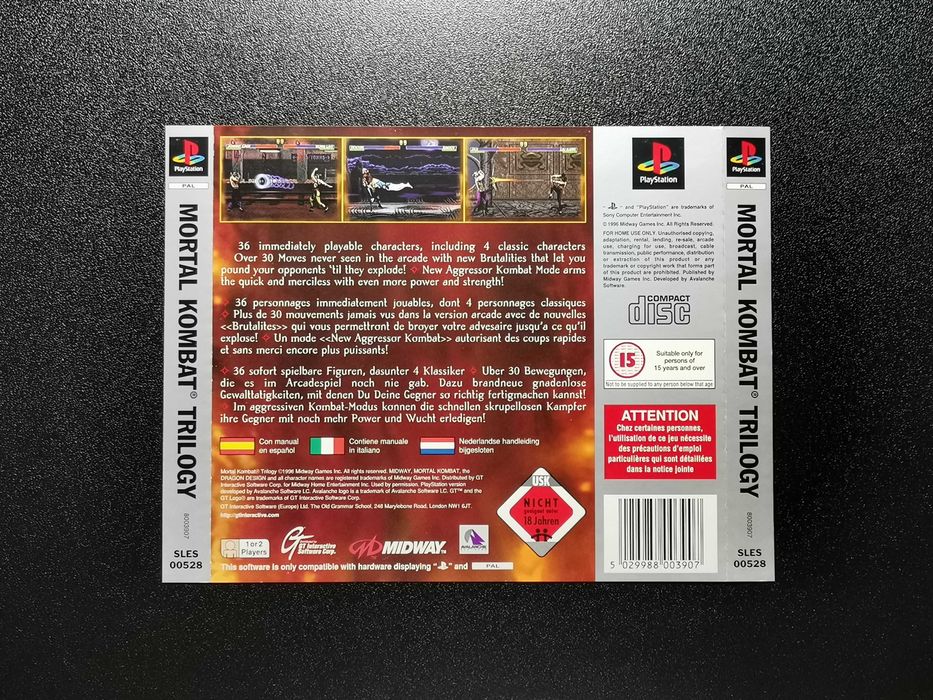 PlayStation Mortal Kombat Trilogy