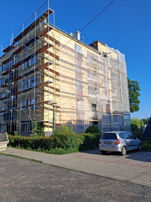 Wynajem  rusztowan  elewacyjne  Lubin Polkowice Głogów  Chocianow