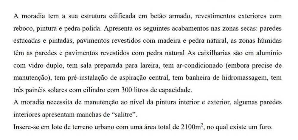 Moradia T4 em Vale do Paraíso