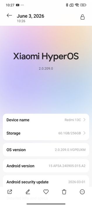 Redmi 13C 256 gb