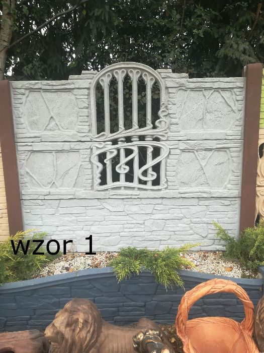 Ogrodzenie  z betonu