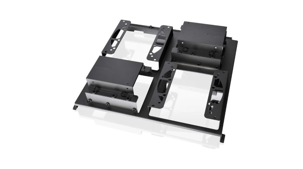Thermaltake The Tower 500 Black + 6  Fans & Controller