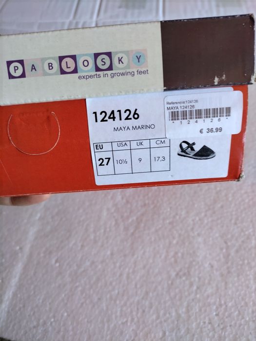 Sandálias Pablosky
