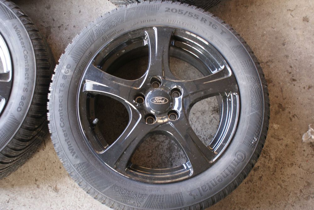 KołaZIMA FORD Focus Mondeo C-max 205/55r16 Continental 8mm