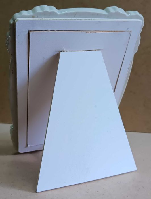 Porta-retratos raro em porcelana Vista Alegre