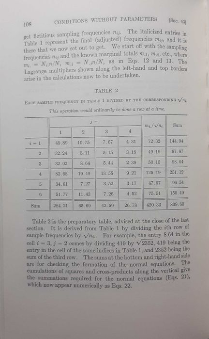 Statistical Adjustment of Data - W. E. Deming64552857847554127