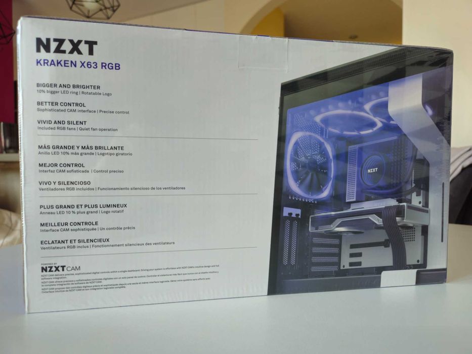 NZXT Kraken X63 RGB 280mm BIAŁE | NOWE zafoliowane chłodzenie wodne