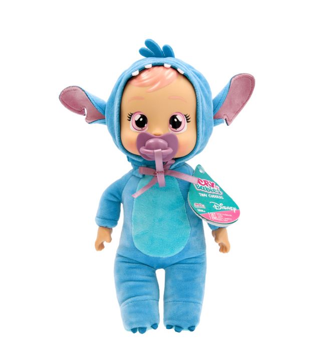 М’яка лялька Cry Babies Tiny Cuddles Disney – Стіч