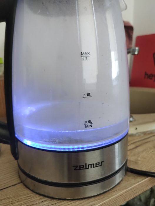 Czajnik bezprzewodowy szklany ZELMER
