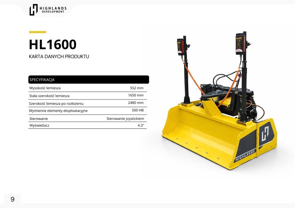 Łata leveler profiler plant Highlands 2d optimas probst jazon leica