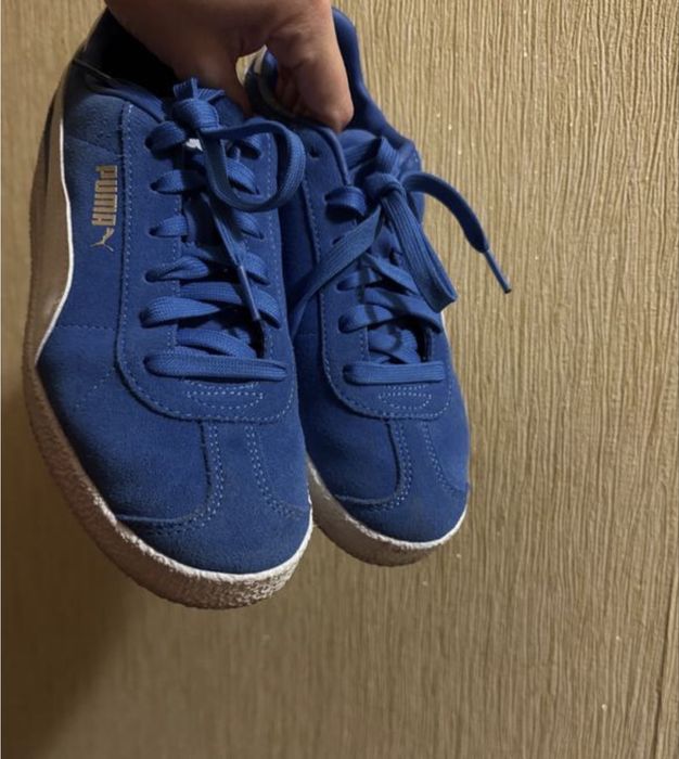 Puma кросівки сині
