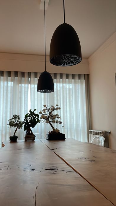 Candeeiros suspensos metal preto (Normo Nexus 20)