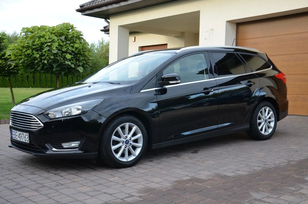 Ford Focus SW mk3 FaceLift Led Klima Oryginał Lakier Navi Kamera Z Niemiec