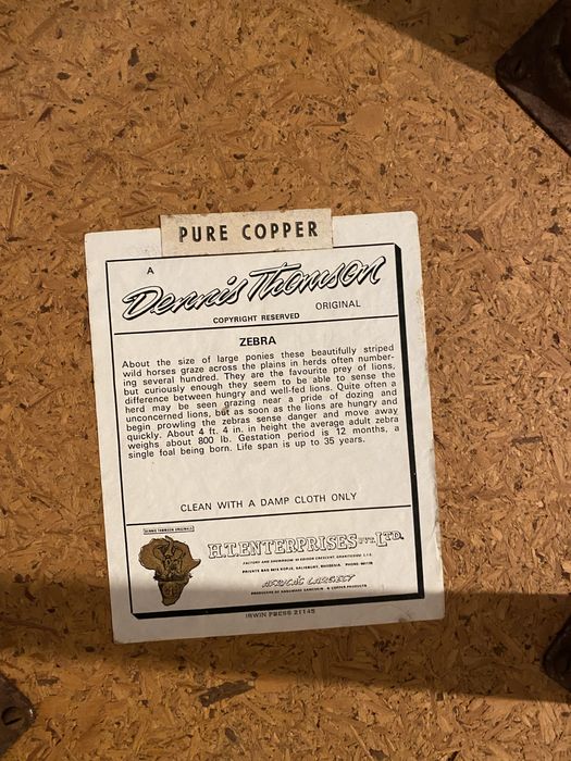 Mesinhas de apoio com tampo de Cobre