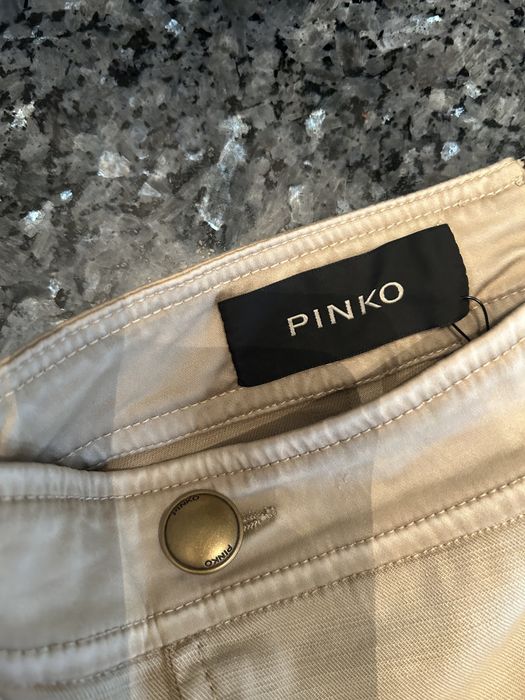 Spódniczka oryginalna Pinko-zlote guziki r.38