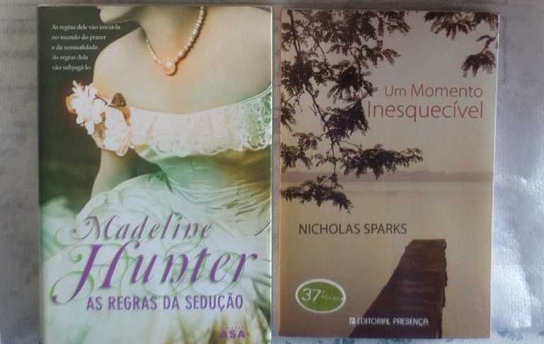Romances, Nicolas Sparks, Nora Roberts e outros autores