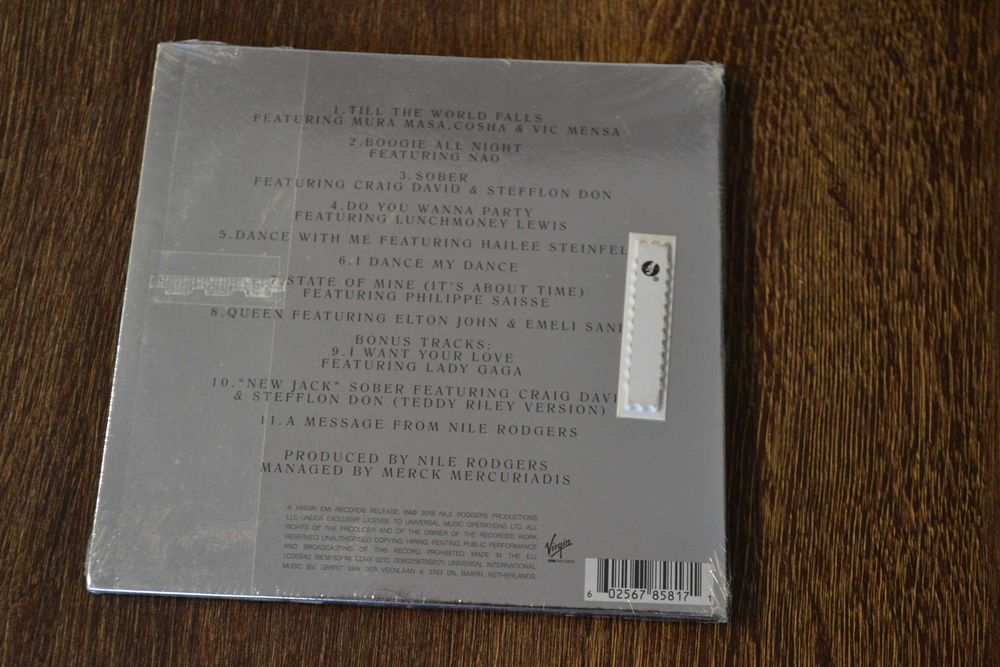 Nile Rodgers & Chic It's About Time  CD Nowa w folii