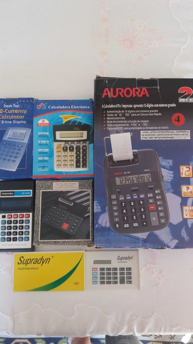 Várias Máquinas de Calcular