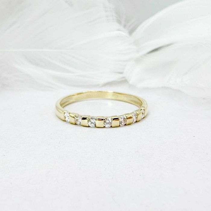 Złoty pierścionek PR.333 (8K) Rozmiar: 18 / NOWY