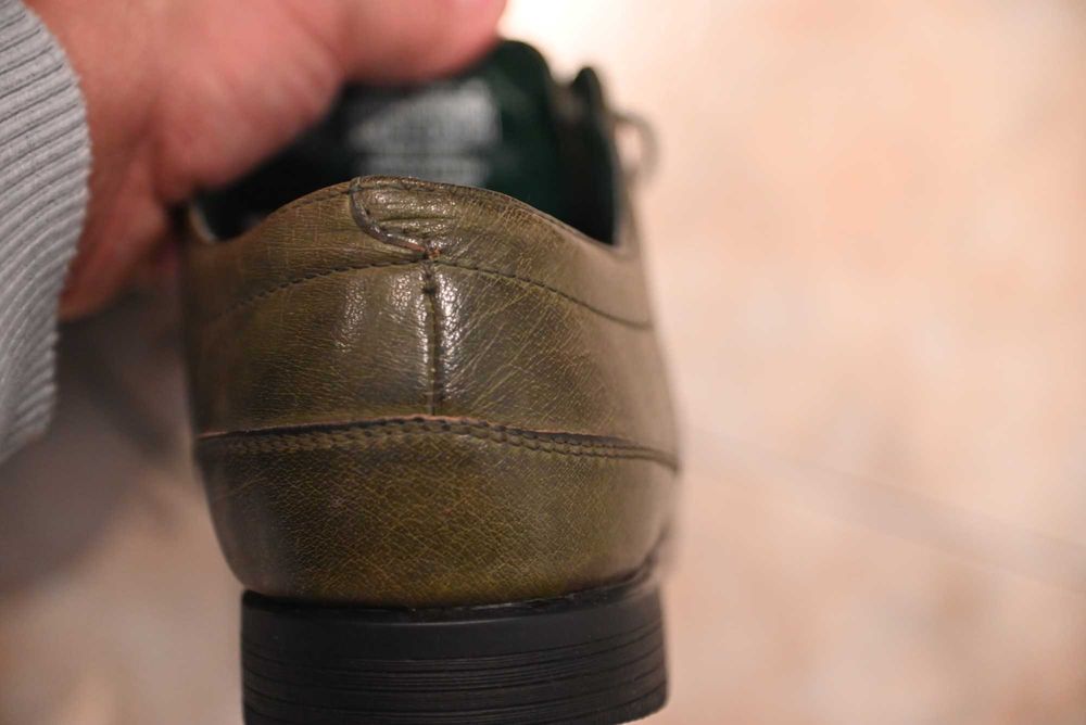 Rockport sapatos verdes Novos, usados uma única vez num casamento