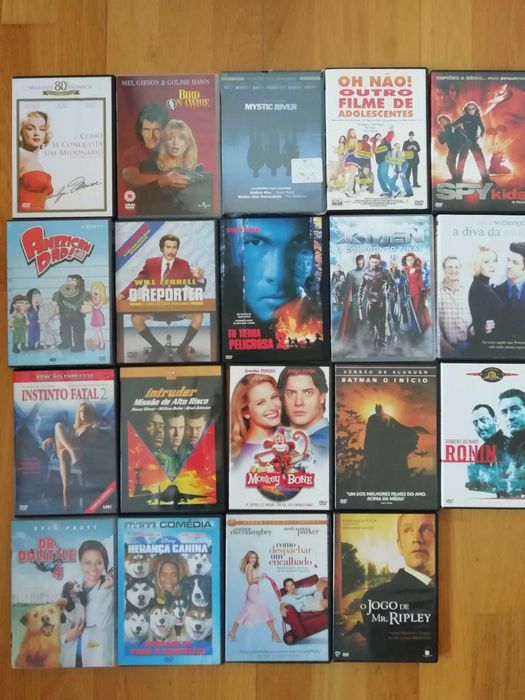 Vários dvds com legendas em Português