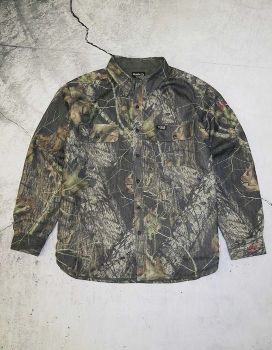 Guide Series kurtka koszulowa z podszewką real tree kamuflaż XL