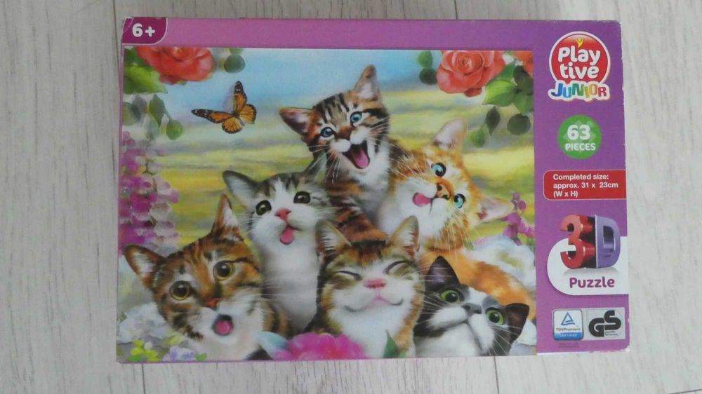 Puzzle dziecięce 6+